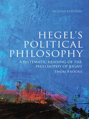 cover image of Hegel's Political Philosophy